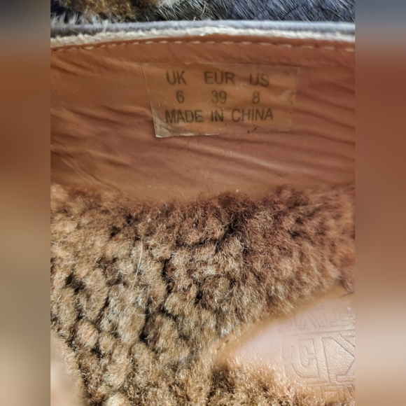 Australia Luxe Colective Bombay Shearling Beva Color Shoes - Picture 9 of 10